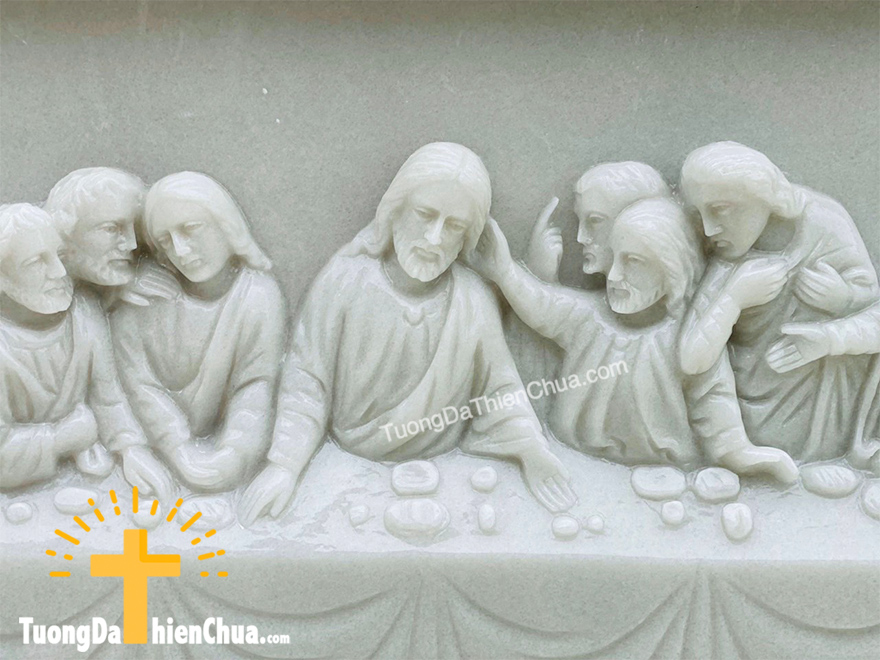 Bữa Ăn Tối Cuối Cùng (Leonardo da Vinci) bằng Đá (BAT-01)