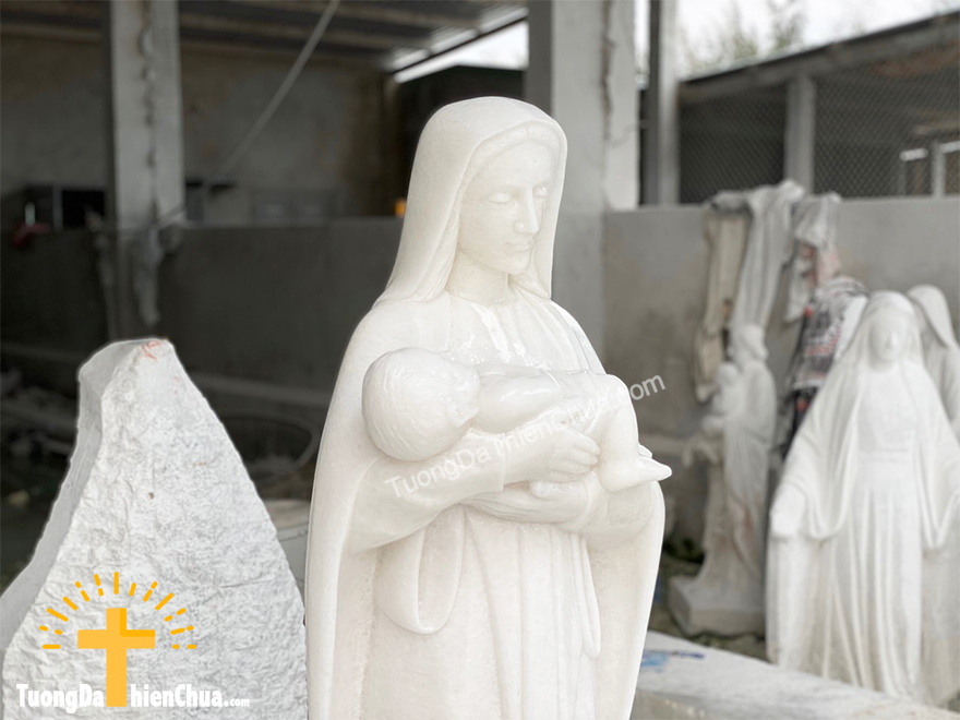 Tượng Đức Mẹ Fatima Bồng Chúa