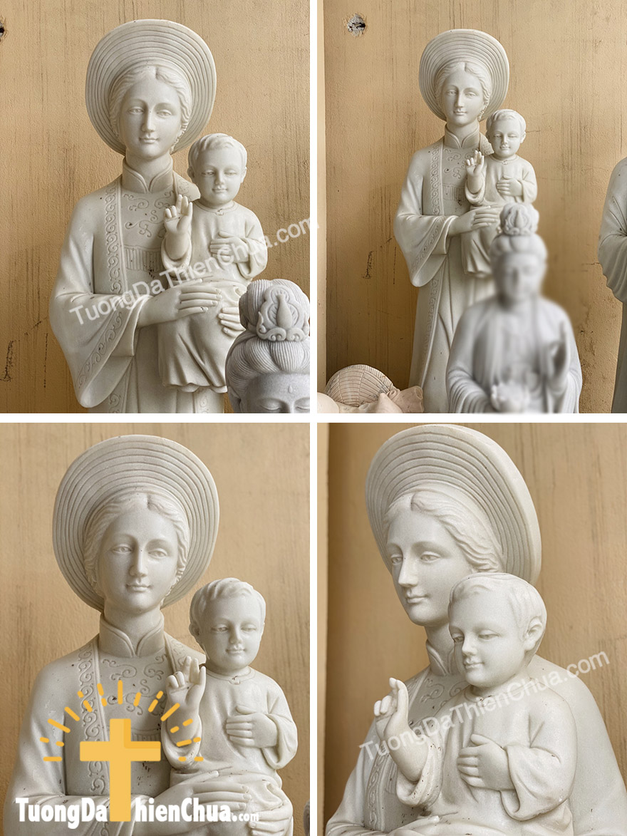 Tượng Đức Mẹ La Vang bằng Đá Tự Nhiên 